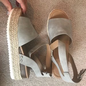 Grey Espadrilles